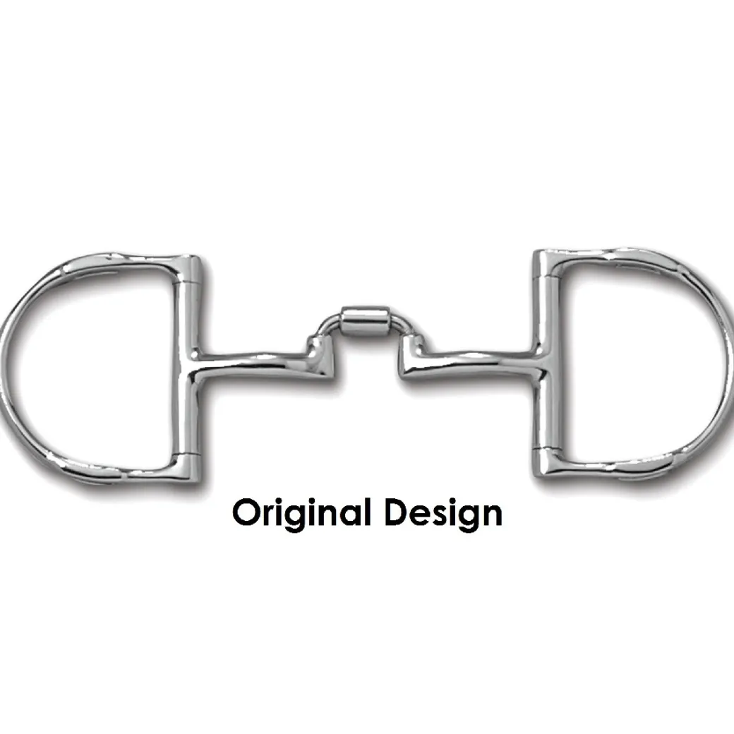 Myler Correctional Low Port Barrel Dee with Hooks - MB 27PB - Level 2-3
