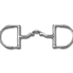 Myler Correctional Ported Barrel Dee with Hooks- MB 41PB - Level 2-3