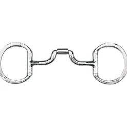 Myler Low Port Barrel Eggbutt with Hooks Narrow - MB 43LP - Level 2-3