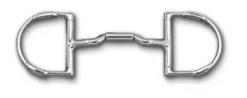 Myler Low Port Mullen Dee with Hooks - MB 06 - Level 2-3