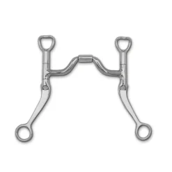 Myler Ported Barrel Flat Shank Bit