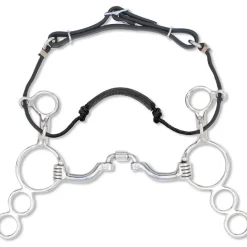 Myler 3-Ring Combination Sweet Iron Correctional Ported Barrel - MB 41PB - Level 2-3