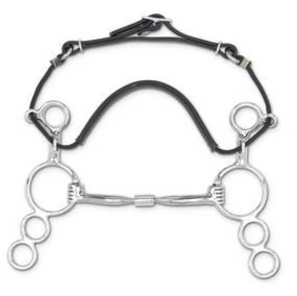 Myler 3-Ring Combination Sweet Iron Comfort Snaffle - MB 01 - Level 1