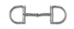 Myler Twisted Snaffle Dee with Hooks - MB 09T - Level 1