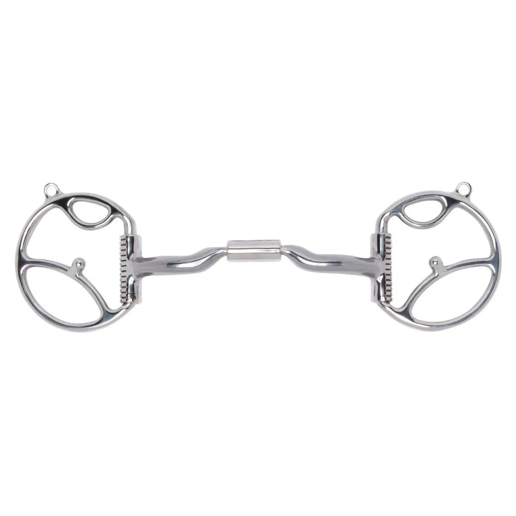 Myler Western Dee Low Port Comfort Snaffle with Hooks
