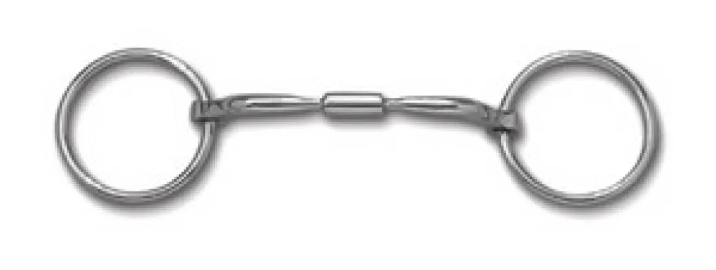 Myler Wide Barrel Comfort Snaffle Loose Ring - MB 02 - Level 1 - DRESSAGE LEGAL