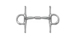 Myler Wide Barrel Comfort Snaffle Full Cheek with Hooks - MB 02 - Level 1