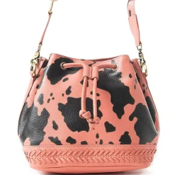 Myra Ranch Holstein Heritage Bucket Bag