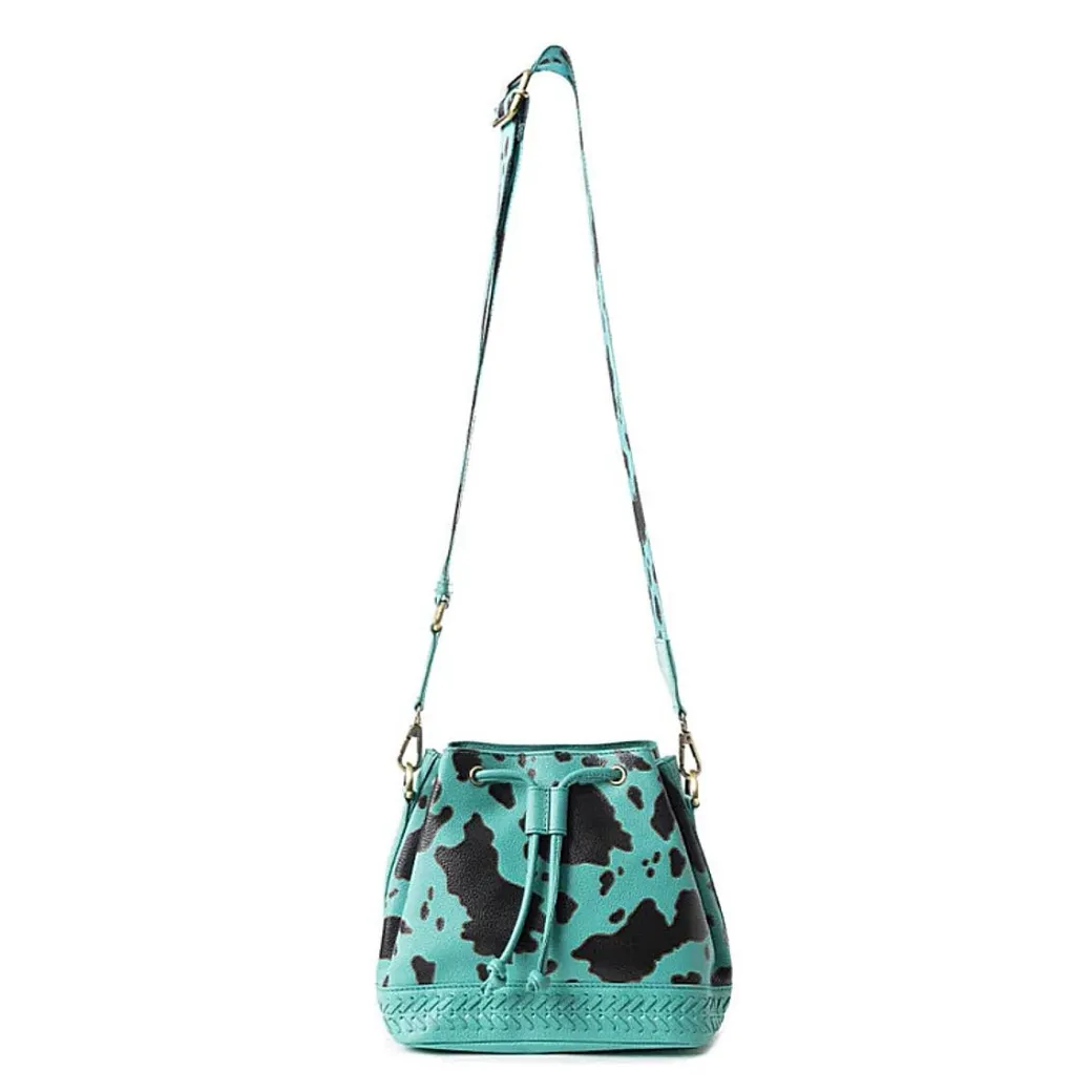 Myra Ranch Holstein Heritage Bucket Bag