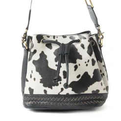 Myra Ranch Holstein Heritage Bucket Bag
