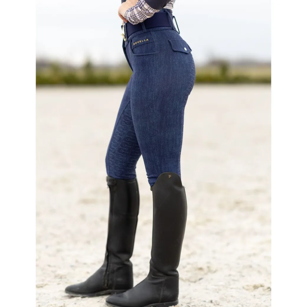Novella Perfection Faux Jean Full Seat Breeches
