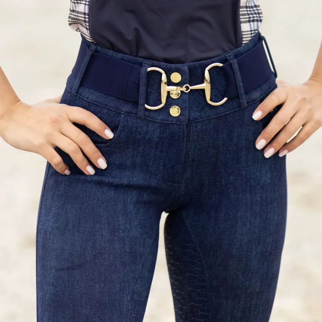 Novella Perfection Faux Jean Full Seat Breeches