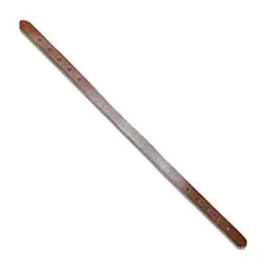 Nunn Finer Plain Leather Halter Crown - 1"