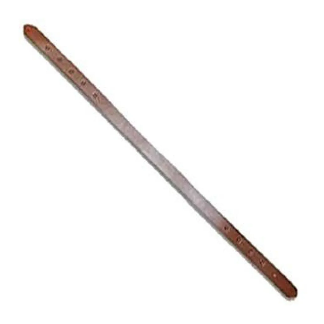 Nunn Finer Plain Leather Halter Crown - 1"