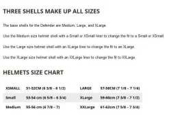 One K Defender Helmet Liners