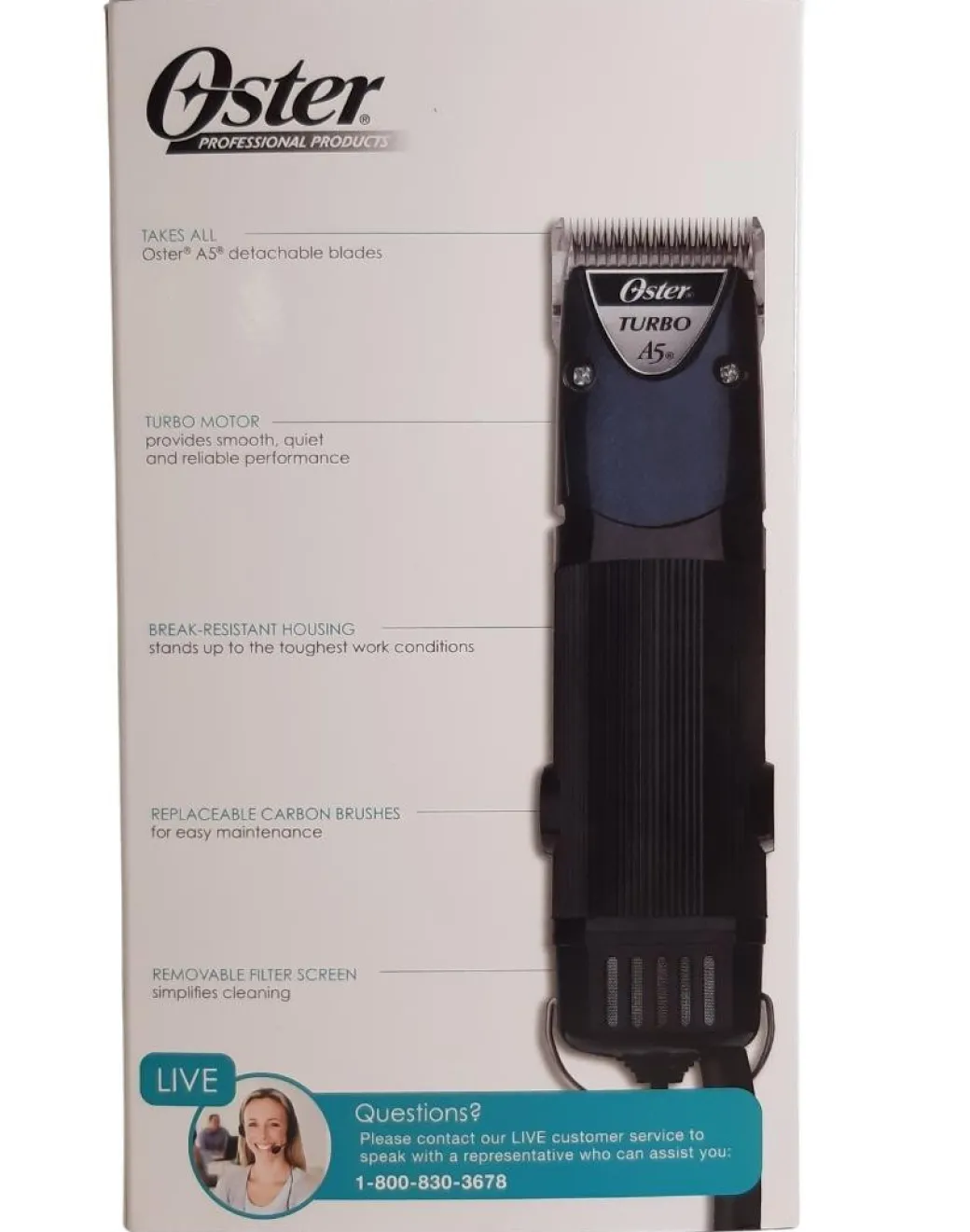 Oster Turbo A5 Single Speed Clipper