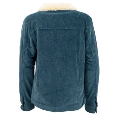 Outback Georgia Cord Jacket | Turquoise