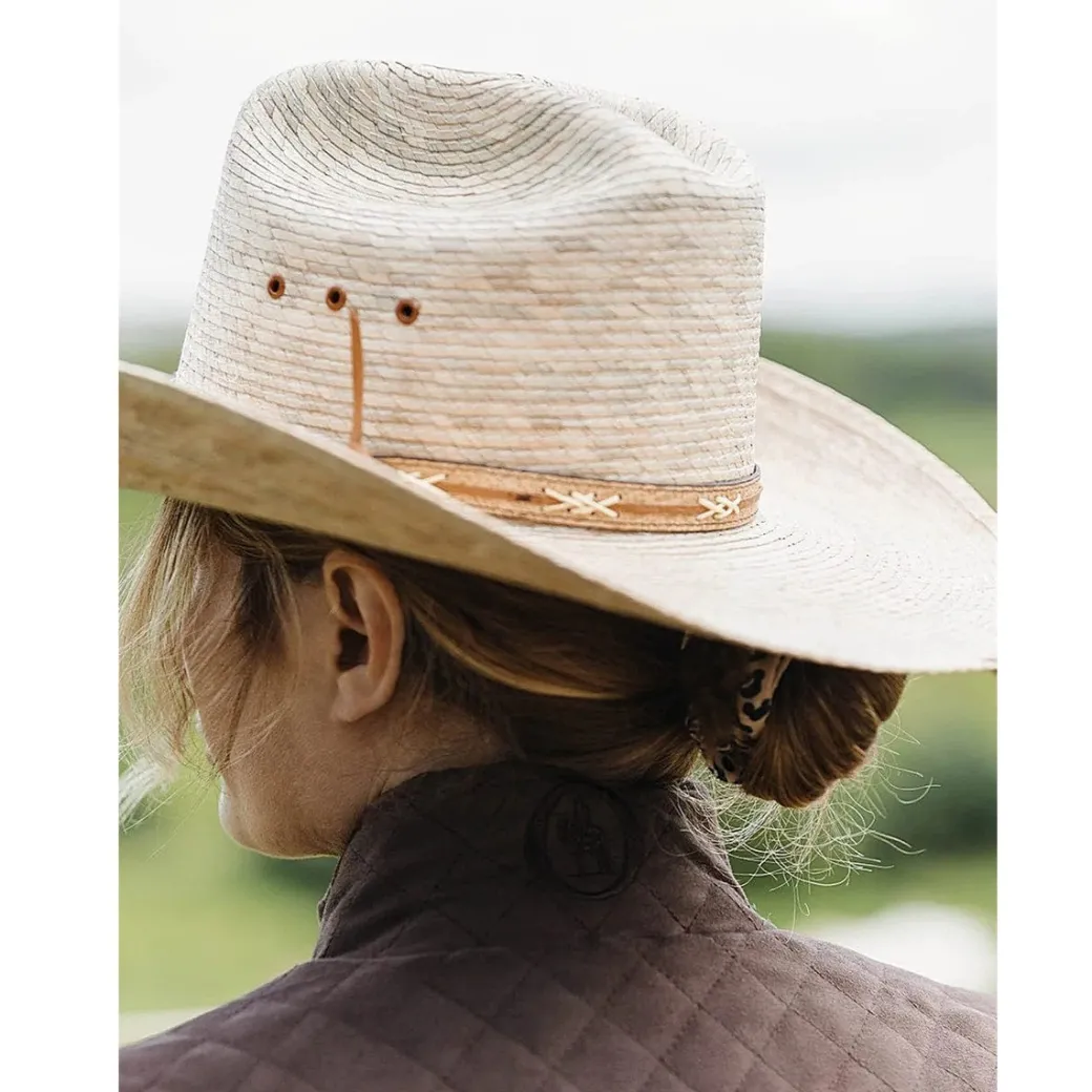 Outback Lone Star Palm Straw Hat
