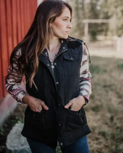 Outback Trading Tess Vest with Hood