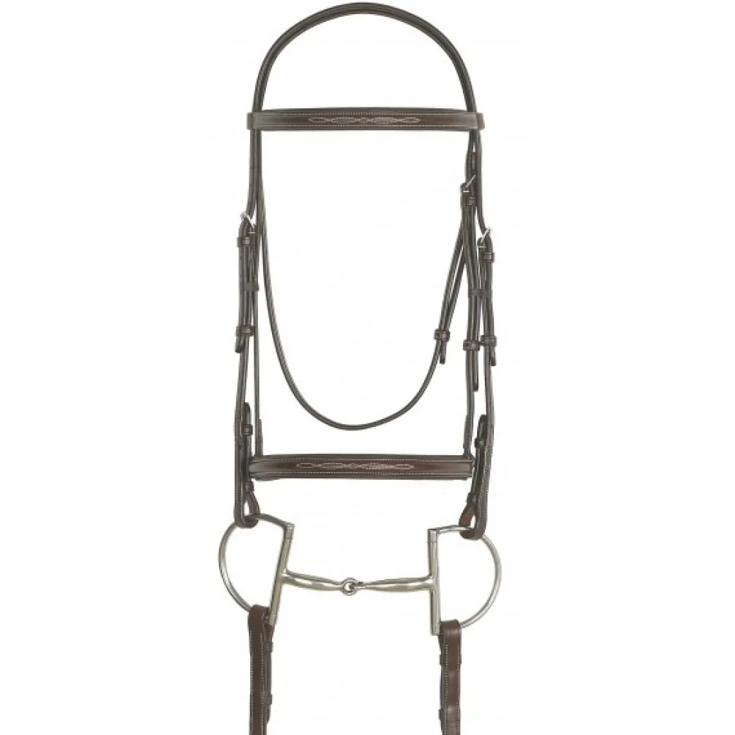 Ovation Elite Raised Fancy Stitch Padded Bridle