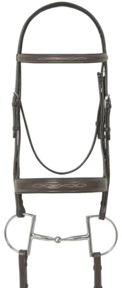 Ovation Fancy Stitch Wide Padded Bridle