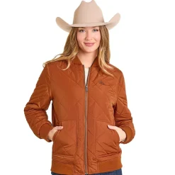 Panhandle Quilted Bomber Jacket