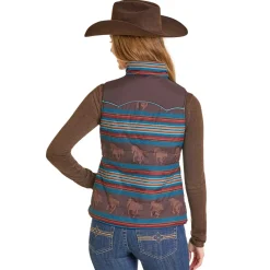 Panhandle Reversible Puffer Vest