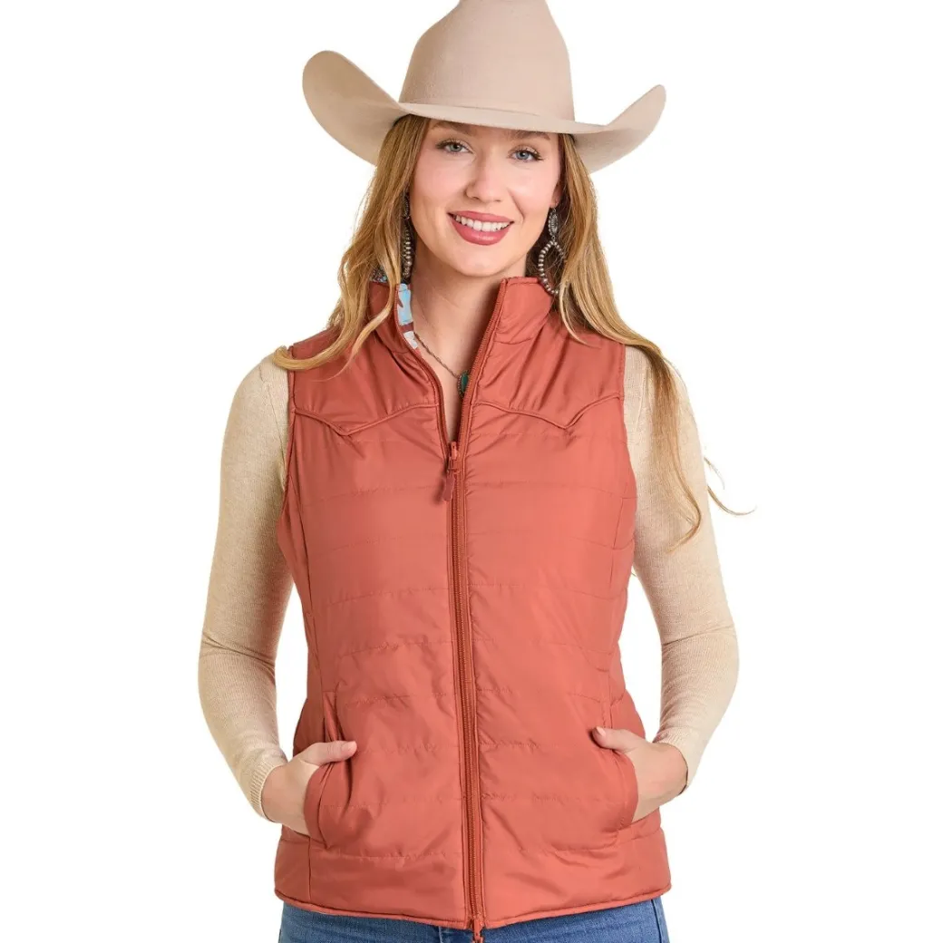 Panhandle Reversible Puffer Vest