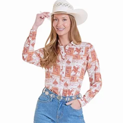 Panhandle Rodeo Poster Print LS Shirt