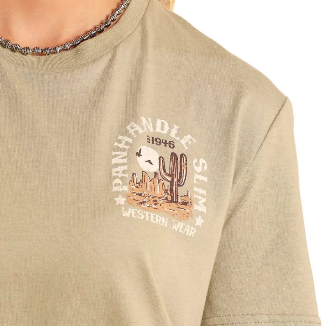 Panhandle Slim Desert Scene Retro Tee