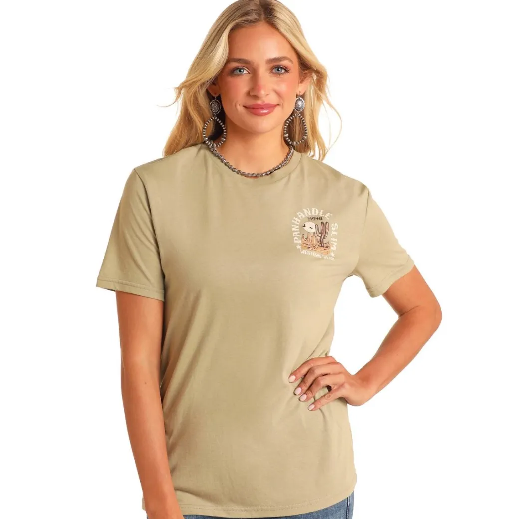 Panhandle Slim Desert Scene Retro Tee