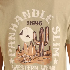 Panhandle Slim Desert Scene Retro Tee