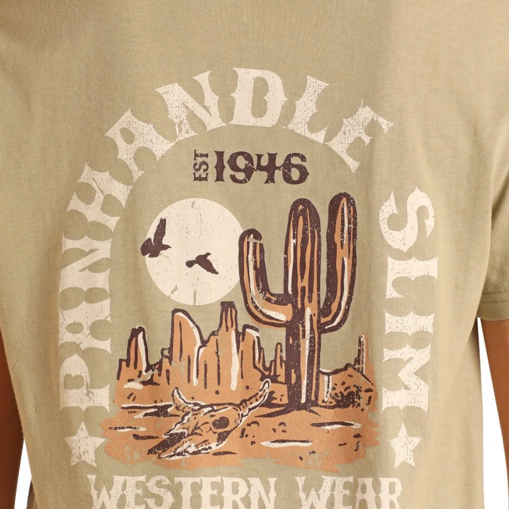 Panhandle Slim Desert Scene Retro Tee