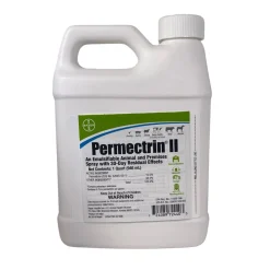 Permectrin II Concentrated Fly Spray for Horses, Livestock, Dogs - 32 oz