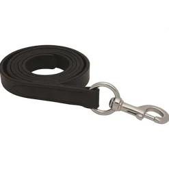 Perri's Leather Lead with Chrome Snap