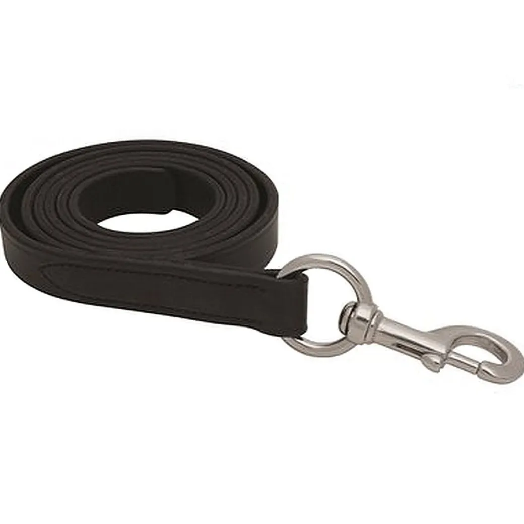 Perri's Leather Lead with Chrome Snap