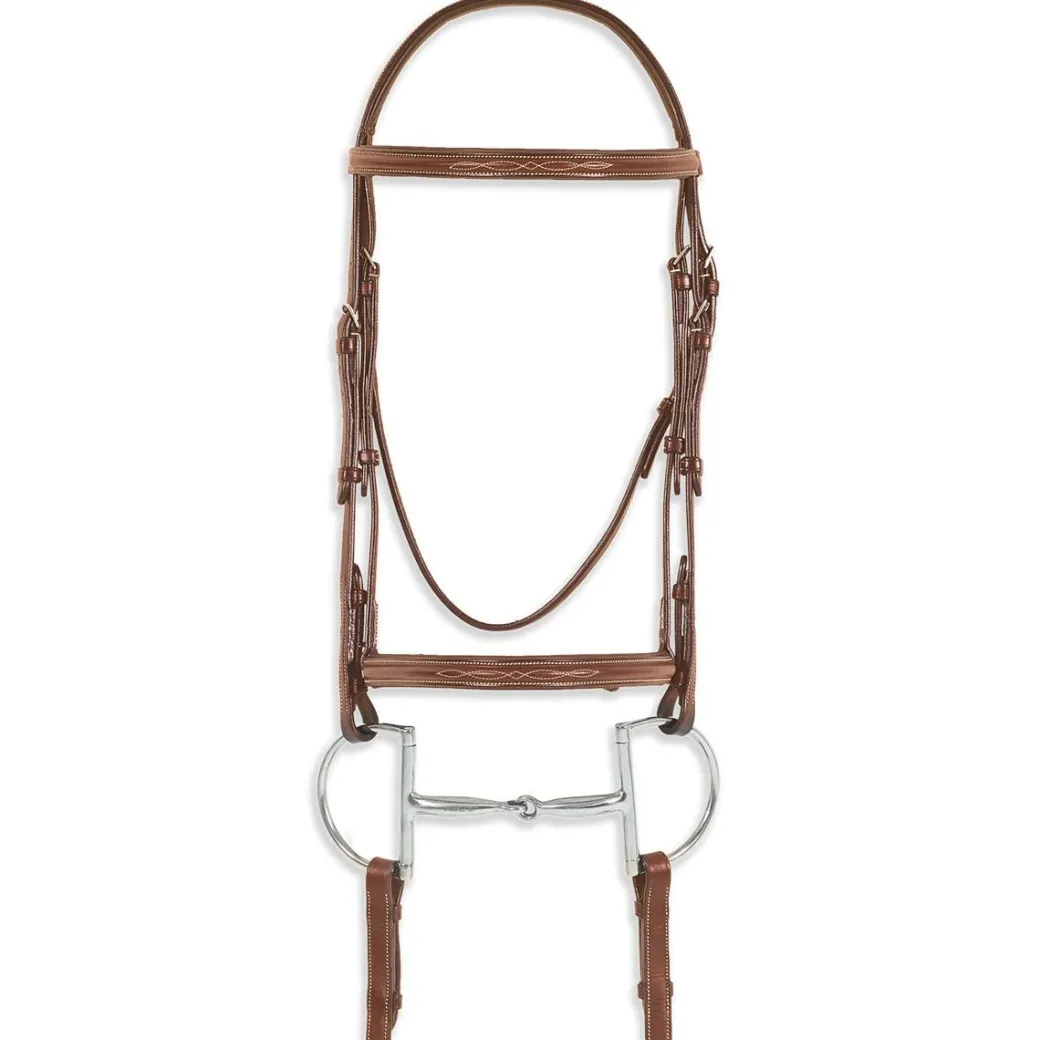 Pessoa PRO Fancy Stitched Raised Bridle