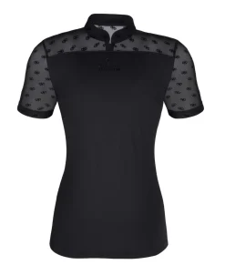 Pikeur Flocked Logo Short Sleeve Show Shirt