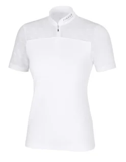 Pikeur Flocked Logo Short Sleeve Show Shirt