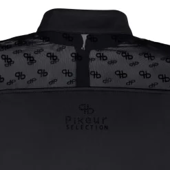 Pikeur Flocked Logo Short Sleeve Show Shirt