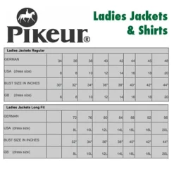 Pikeur Mesh Stripe Long Sleeve Show Shirt