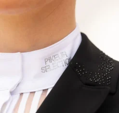 Pikeur Mesh Stripe Long Sleeve Show Shirt