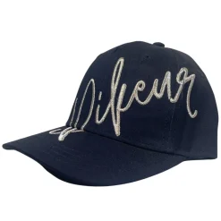 Pikeur Silver Metallic Logo Hat