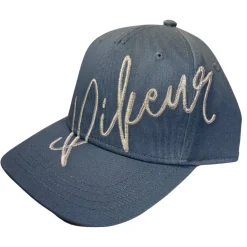 Pikeur Silver Metallic Logo Hat