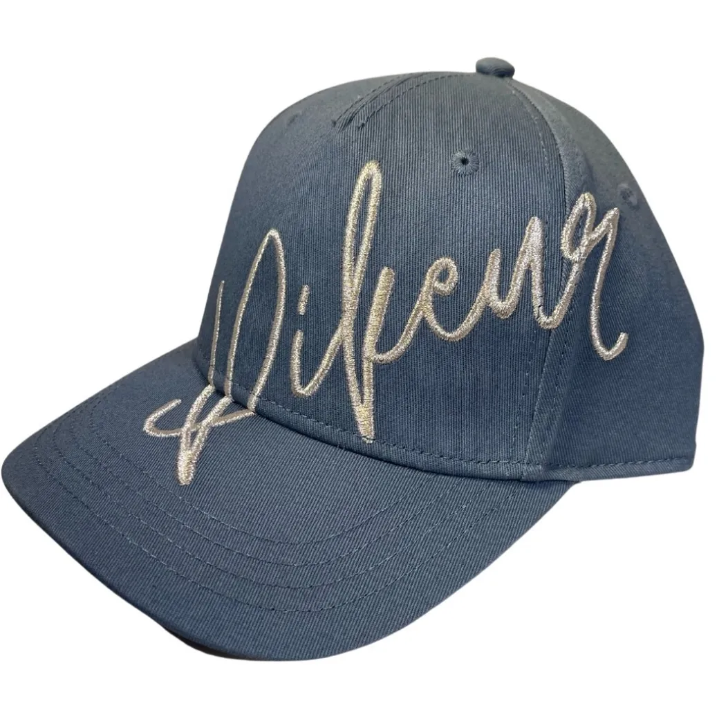Pikeur Silver Metallic Logo Hat