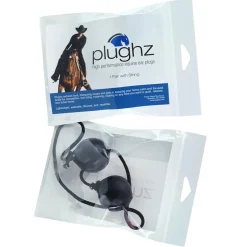 Plughz Equine Ear Plugs with Cord