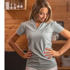 Pénélope Josie Short Sleeve Polo Shirt