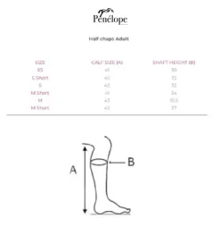Pénélope Prisca Half Chaps