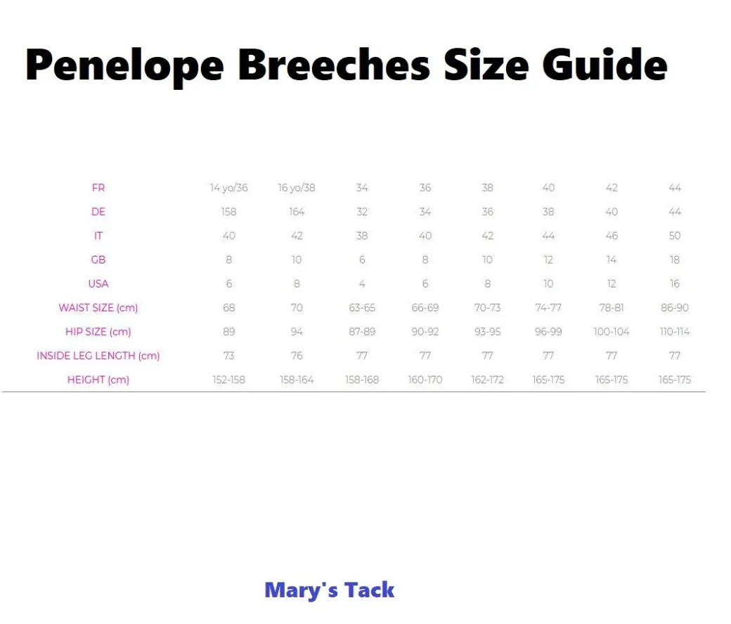 Pénélope Zuri Knee Patch Breeches