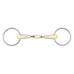 Pony Happy Mouth Double Jointed Roller Loose Ring